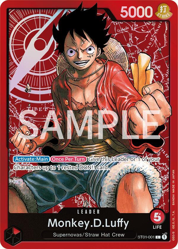 Monkey.D.Luffy - Revision Pack Cards (OP-RP)